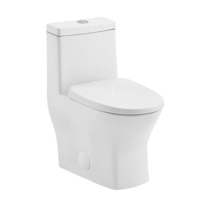 Swiss Madison Sublime II One-Piece Round Toilet Dual-Flush 1.1/1.6 gpf | SM-1T257