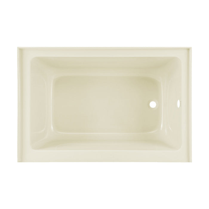 Swiss Madison Voltaire 48" x 32" Right-Hand Drain Alcove Bathtub with Apron in Bisque | SM-AB551BQ