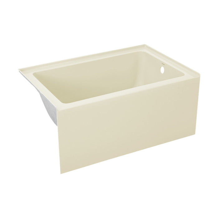 Swiss Madison Voltaire 48" x 32" Right-Hand Drain Alcove Bathtub with Apron in Bisque | SM-AB551BQ