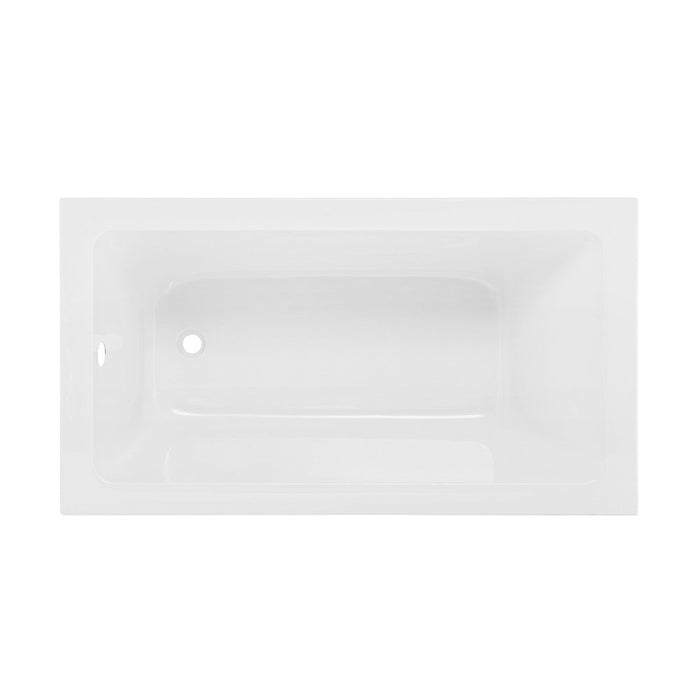 Swiss Madison Voltaire 54" x 30" Reversible Drain Drop-In Bathtub | SM-DB572