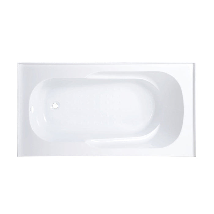 Swiss Madison Ivy 60" x 30" Left-Hand Drain Alcove Bathtub with Apron | SM-AB545