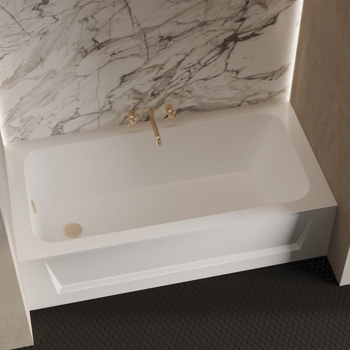 Swiss Madison Virage 60" x 30" Left-Hand Drain Alcove Bathtub with Apron | SM-AB580