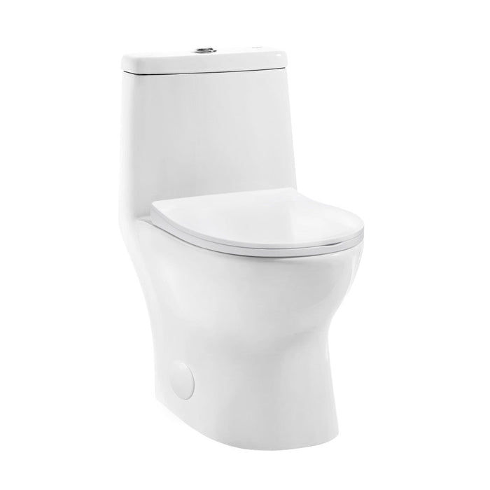 Swiss Madison Ivy One-Piece Toilet, 10" Rough-in 1.1/1.6 gpf | SM-1T127