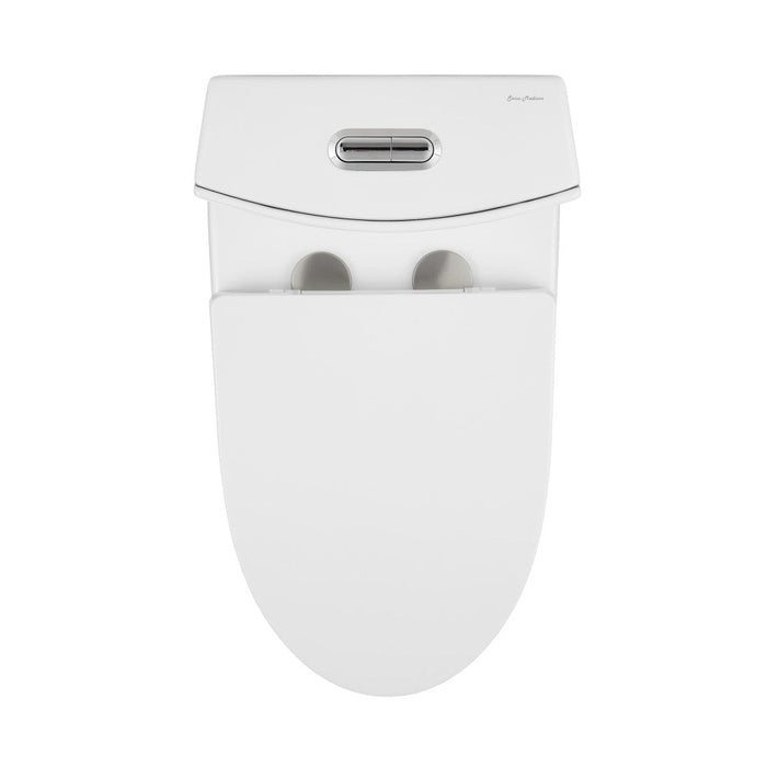 Swiss Madison St. Tropez One-Piece Elongated Toilet Vortex Dual-Flush 1.1/1.6 gpf | SM-1T254