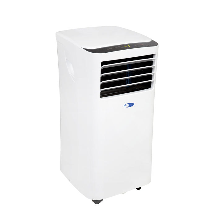 Whynter 10,000 BTU (7,000 BTU SACC) Compact Portable Air Conditioner, Dehumidifier, and Fan with Remote Control, up to 300 sq ft in White | ARC-102CS