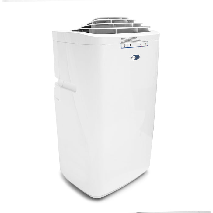 Whynter 11,000 BTU (5,900 BTU SACC) Dual Hose Cooling Portable Air Conditioner, Dehumidifier, and Fan with Activated Carbon Filter, up to 350 sq ft in White | ARC-110WD