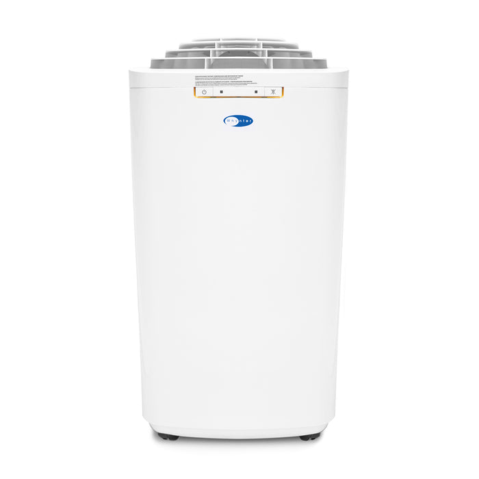 Whynter 11,000 BTU (5,900 BTU SACC) Dual Hose Cooling Portable Air Conditioner, Dehumidifier, and Fan with Activated Carbon Filter, up to 350 sq ft in White | ARC-110WD