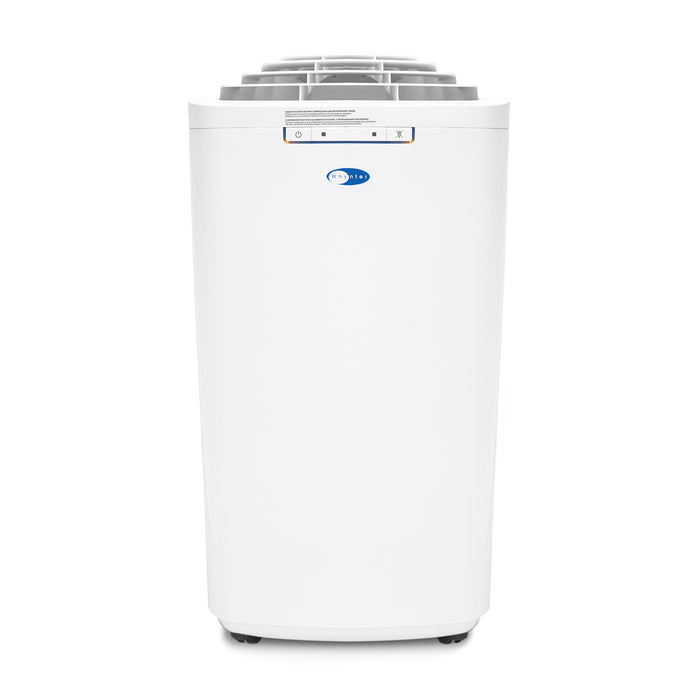 Whynter 11,000 BTU (5,900 BTU SACC) Dual Hose Cooling Portable Air Conditioner, Dehumidifier, and Fan with Activated Carbon Filter, up to 350 sq ft in White | ARC-110WD