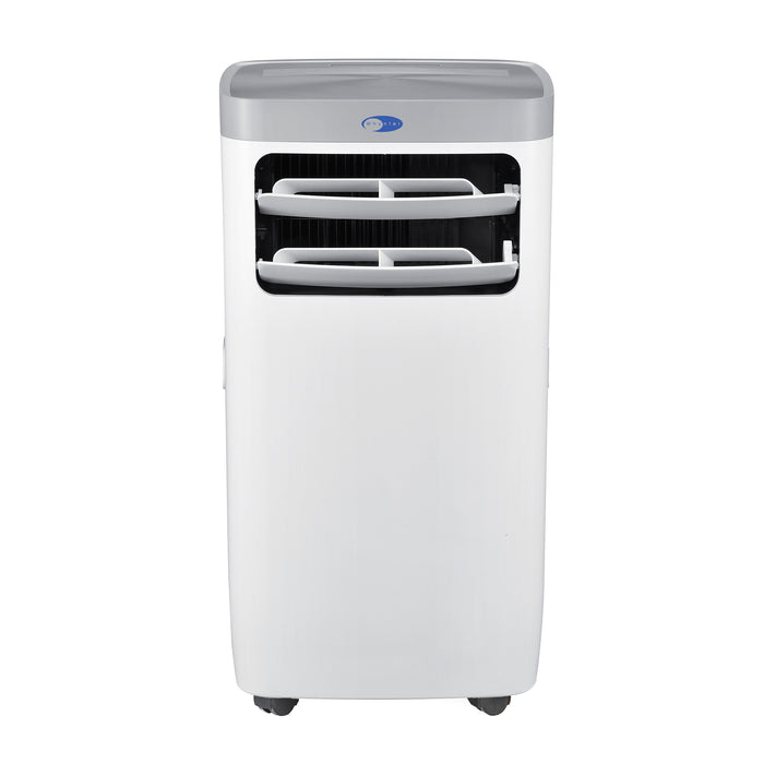 Whynter 11,000 BTU (6,800 BTU SACC) Compact Portable Air Conditioner, Dehumidifier, and Fan with Remote Control, up to 400 sq ft in White/Grey | ARC-115WG