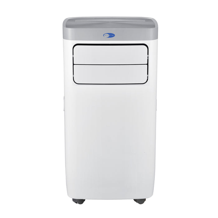 Whynter 11,000 BTU (6,800 BTU SACC) Compact Portable Air Conditioner, Dehumidifier, and Fan with Remote Control, up to 400 sq ft in White/Grey | ARC-115WG