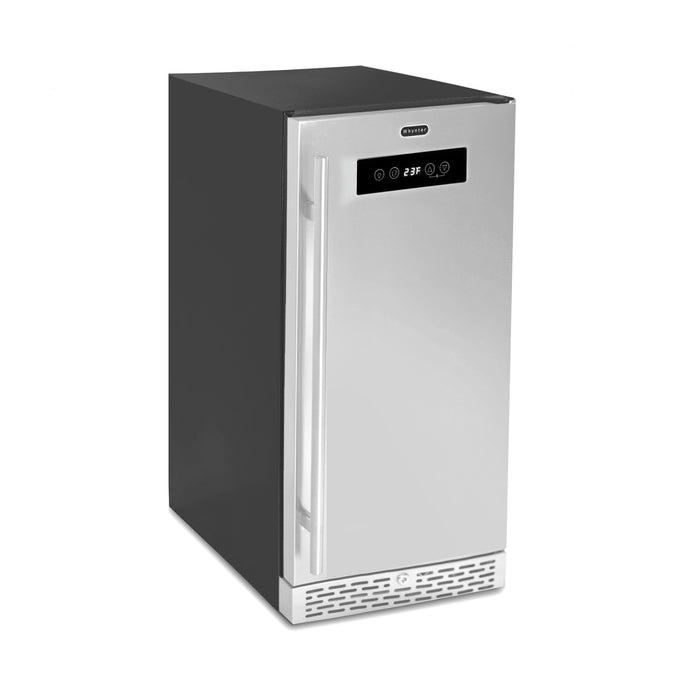 Whynter 15" Built-in 2.9 cu. ft. Beer Keg Froster Beverage Refrigerator with Digital Controls - ETL Sanitation Mark | BEF-286SB