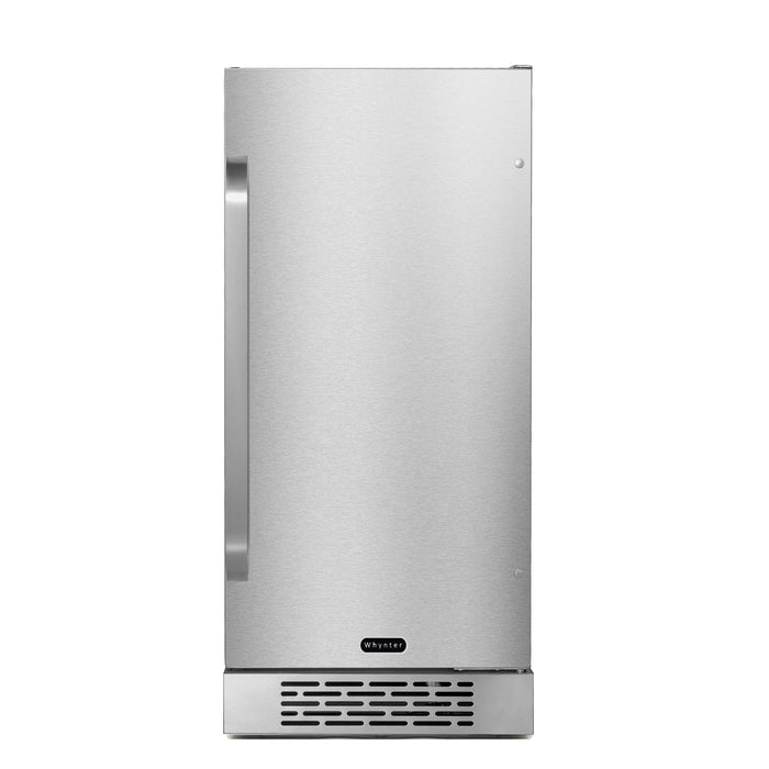 Whynter 15" Built-In Energy Star 3.0 cu. ft. Indoor/Outdoor Beverage Refrigerator Cooler Weather Proof in Stainless Steel | BOR-326FS