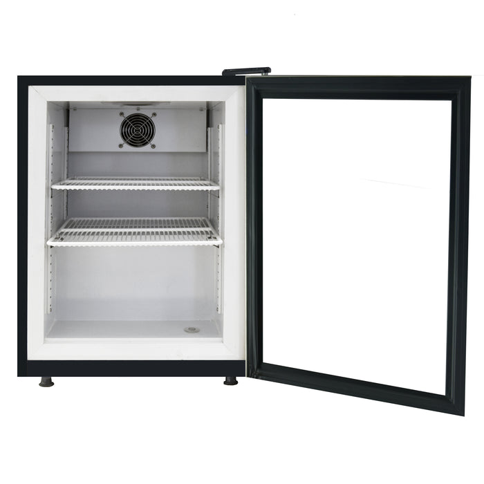 Whynter Countertop Reach-In 1.8 cu ft Display Glass Door Freezer | CDF-177SB