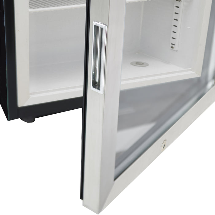 Whynter Countertop Reach-In 1.8 cu ft Display Glass Door Freezer | CDF-177SB