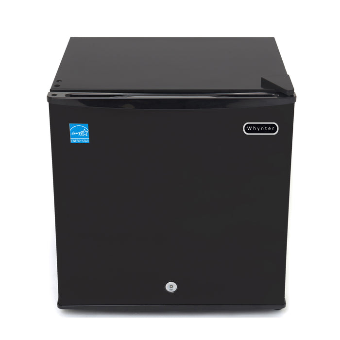 Whynter 1.1 cu. ft. Upright Compact Mini Freezer with Lock - Black | CUF-110B