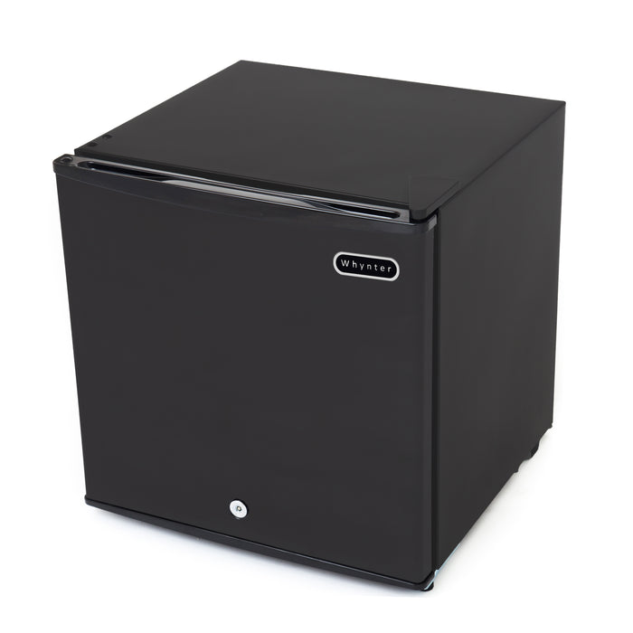 Whynter 1.1 cu. ft. Upright Compact Mini Freezer with Lock - Black | CUF-110B