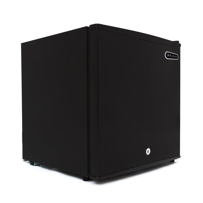 Whynter 1.1 cu. ft. Upright Compact Mini Freezer with Lock - Black | CUF-110B