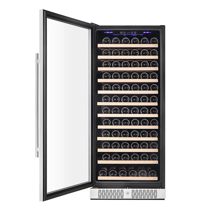 Empava 24 in. 127 Bottle Wine Cooler 55" Tall Wine Refrigerator | EMPV-WC05S