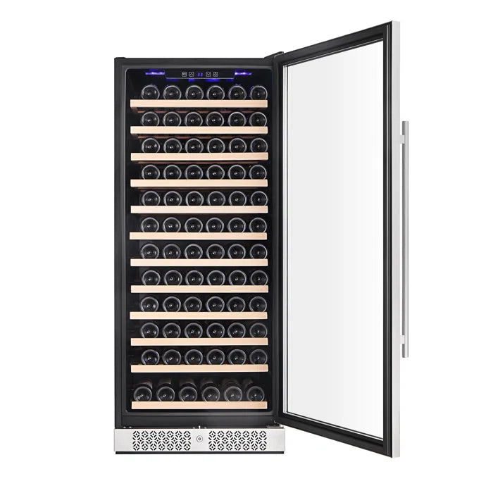 Empava 24 in. 127 Bottle Wine Cooler 55" Tall Wine Refrigerator | EMPV-WC05S