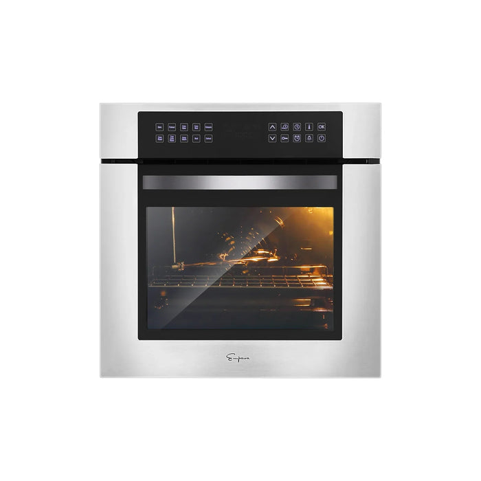 Empava 24 in. Electric Single Wall Oven 2.3 Cu. ft | EMPV-24WOC02