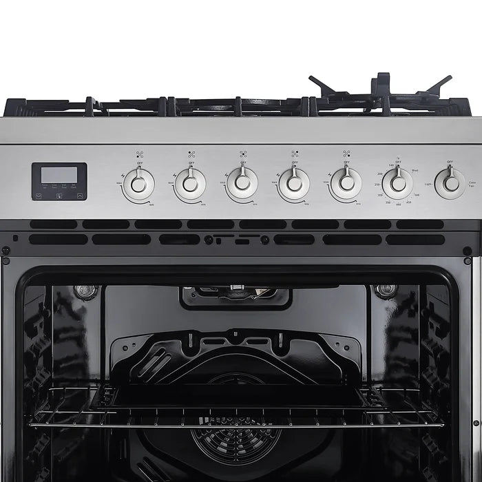 Empava 30 in. Freestanding Range Gas Cooktop And Oven 5.0-cu.ft with 5 Burners | EMPV-30GR06