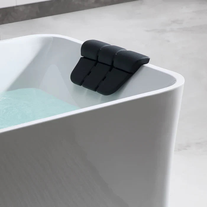 Empava 59 in. Freestanding Rectangle Whirlpool Bathtub | EMPV-59AIS15