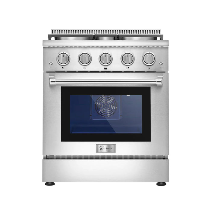 Empava 30 in. Freestanding Range Gas Cooktop And Oven 4.2-cu.ft with 4 Burners | EMPV-30GR03