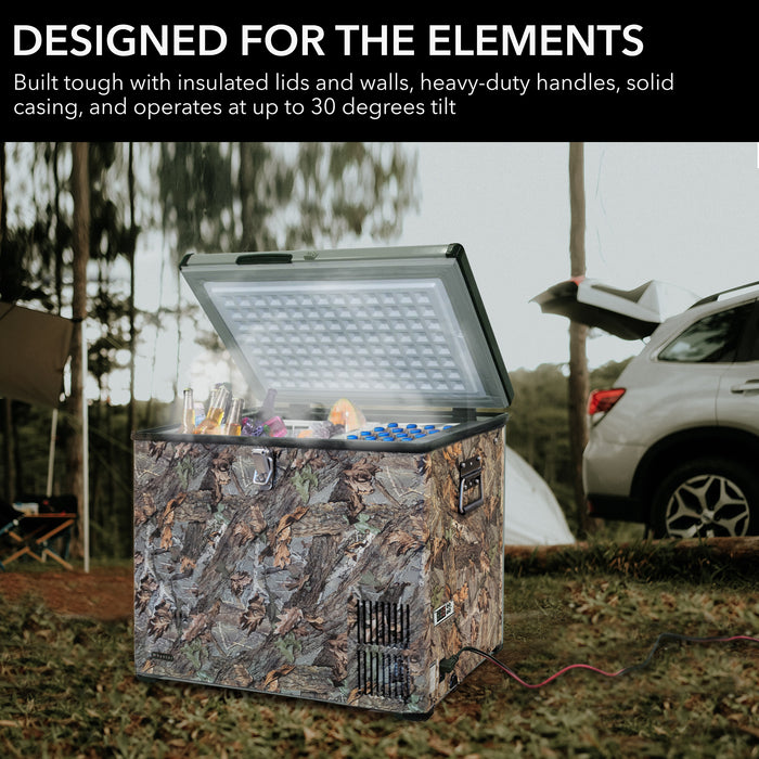 Whynter 45 Quart Portable Fridge/Freezer Camouflage Edition | FM-45CAM