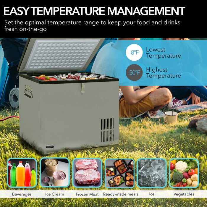 Whynter 85 Quart Portable Fridge / Freezer | FM-85G