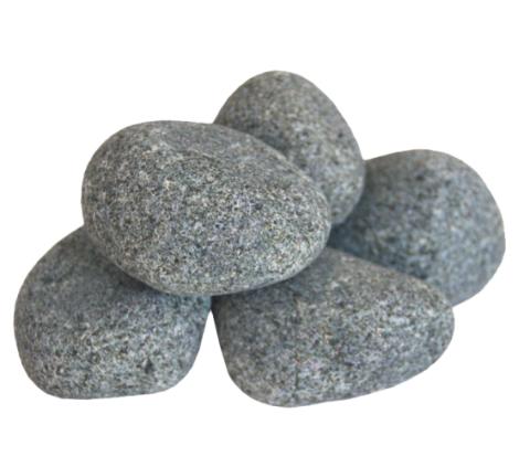 Harvia Sauna Heater Stones, Rounded Olivine, 5-10cm, 33lbs