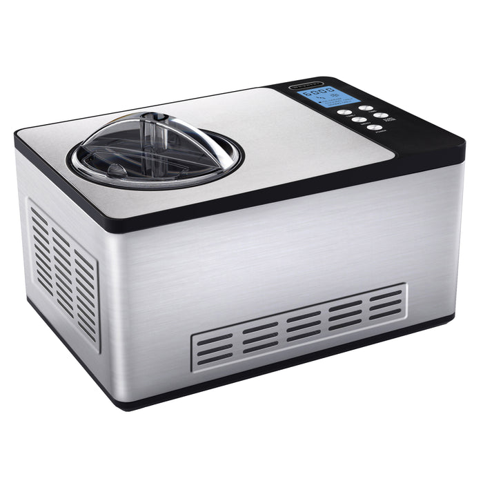 Whynter 2.1 Quart Compact Automatic Compressor Ice Cream Maker | ICM-200LS