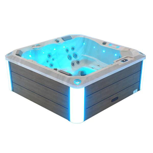 Empava 5-Person LED Luxury Hydromassage Outdoor Hot Tub | EMPV-SPA3528