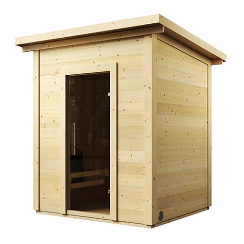 SaunaLife Model G2 Outdoor Home Sauna Kit