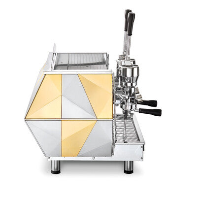 La Pavoni Diamante 2 Group Lever Espresso Machine | DIA 2L-Gold