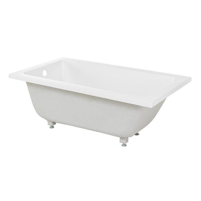 Swiss Madison Voltaire 54" x 30" Reversible Drain Drop-In Bathtub | SM-DB572