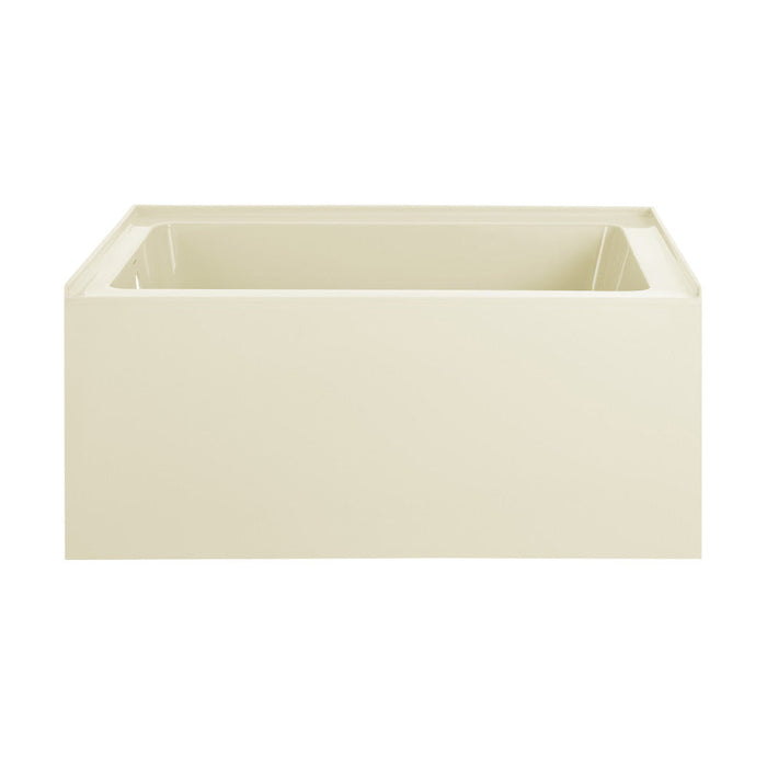 Swiss Madison Voltaire 48" x 32" Left-Hand Drain Alcove Bathtub with Apron in Bisque | SM-AB552BQ