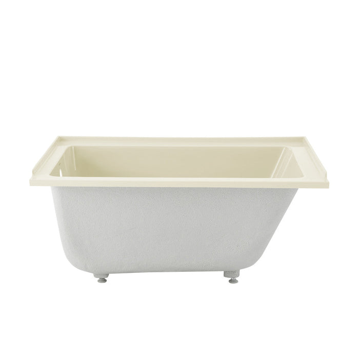 Swiss Madison Voltaire 48" x 32" Left-Hand Drain Alcove Bathtub in Bisque | SM-DB561BQ