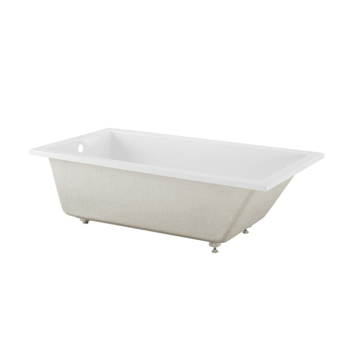 Swiss Madison Voltaire 72" x 36" Reversible Drain Drop-In Bathtub | SM-DB567