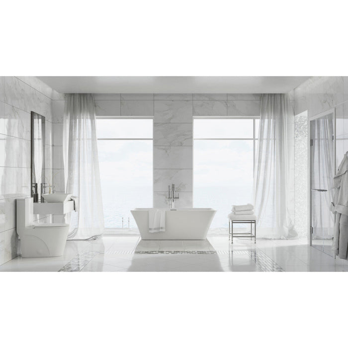 Swiss Madison St. Tropez 60" Freestanding Bathtub | SM-FB569