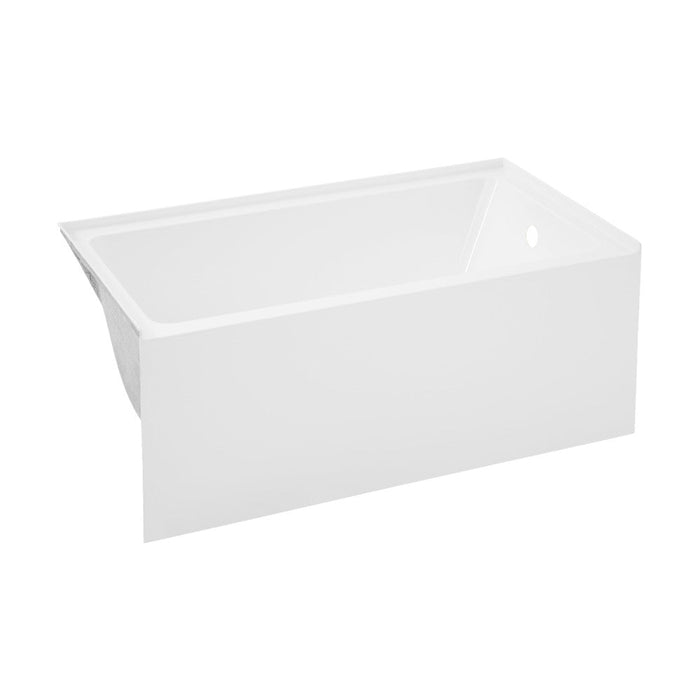 Swiss Madison Voltaire 54" x 30" Right-Hand Drain Alcove Bathtub with Apron | SM-AB558