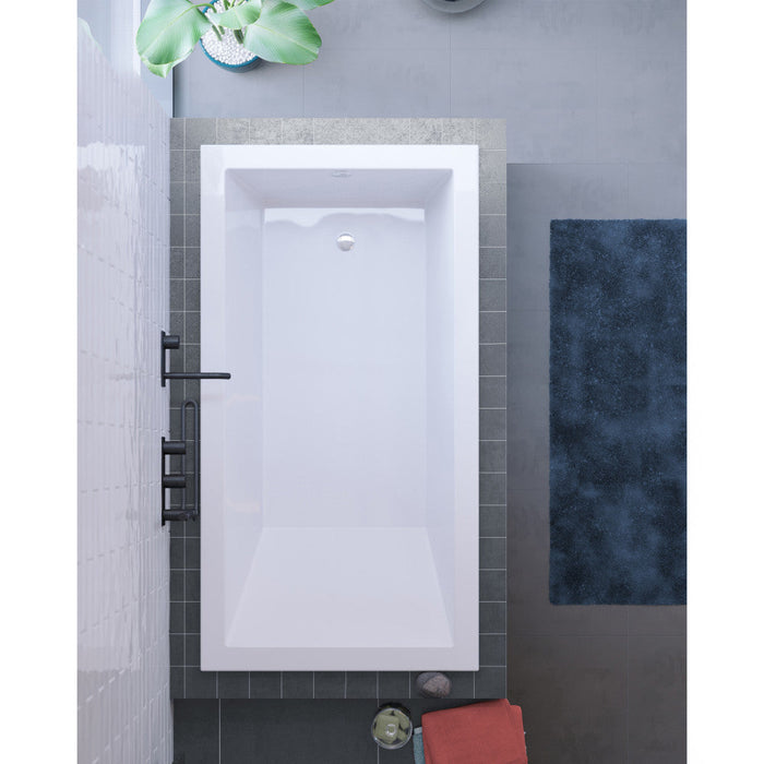 Swiss Madison Voltaire 54" x 30" Reversible Drain Drop-In Bathtub | SM-DB572