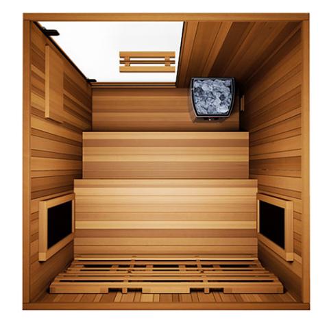 Finnmark FD-4 Trinity Infrared & Steam Sauna Combo | FD-KN004