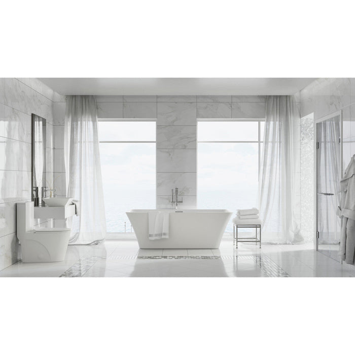 Swiss Madison St. Tropez 67" Freestanding Bathtub | SM-FB579