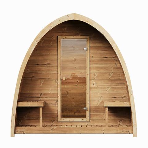 SaunaLife Model G3 Outdoor Home Sauna Kit