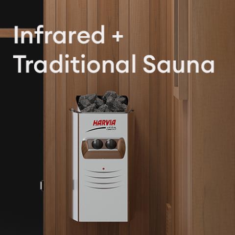 Finnmark FD-4 Trinity Infrared & Steam Sauna Combo | FD-KN004